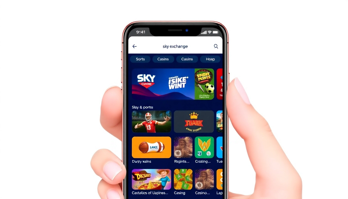 Discover How the Sky Exchange App Elevates Your Online Betting Experience